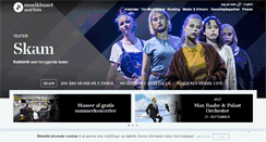 Desktop Screenshot of musikhusetaarhus.dk